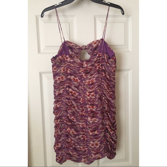 ZARA Printed Dress With Draping M NWT - Picture 2 of 12